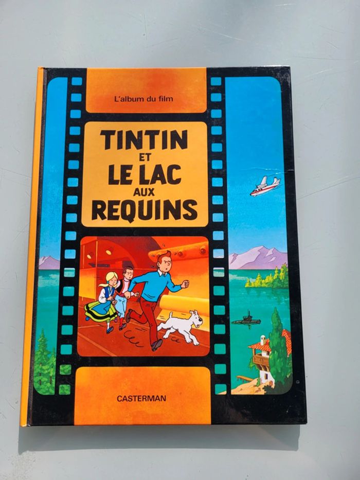 BD Tintin et le lac aux requins 🦈 Éditions Casterman (23)