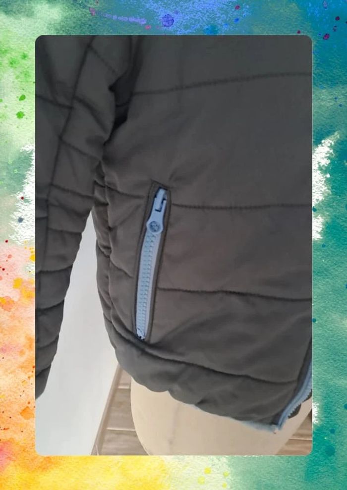 Manteau doublé polaire avec capuche 3 ans - photo numéro 7