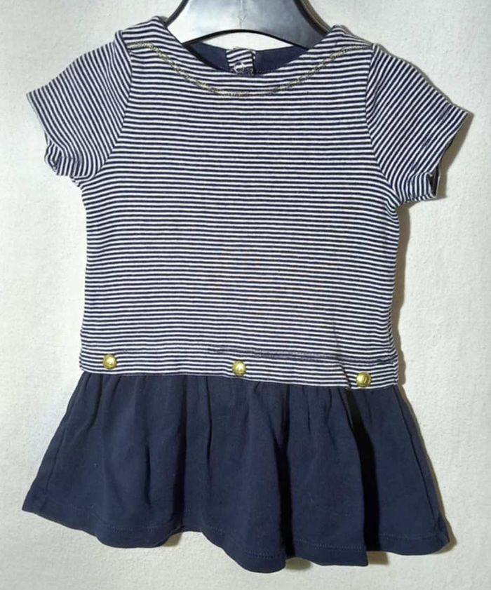 Robe marinière Petit Bateau
