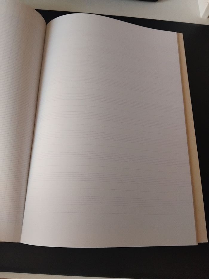 Cahier de musique 48 pages 21×29,7 - photo numéro 3