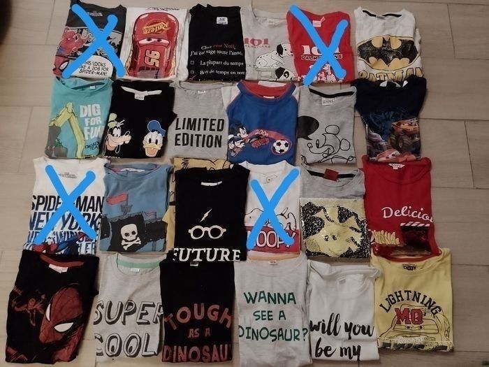 Tee-shirt manches courtes 7ans