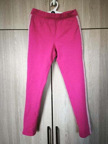 Pantalon rose pailleté 10 ans h&m