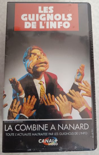 Coffret 2 VHS Les Guignols de l'Info Neuf Scellé N°5 et 6 Canal+ Vidéo