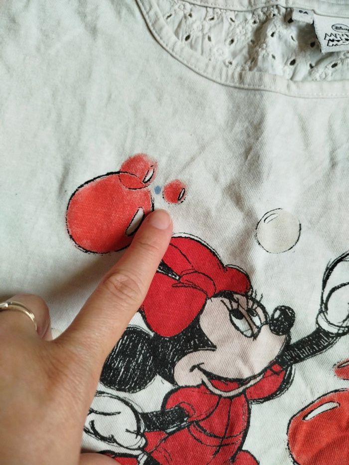 T-shirt Minnie 8 ans - photo numéro 2