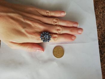 Magnifique bague vintage réglable