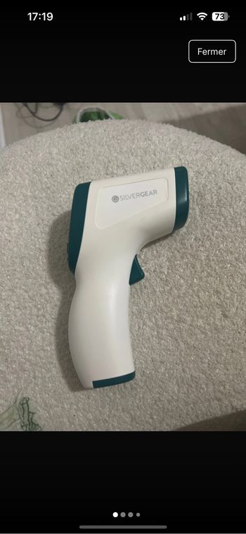 Thermomètre frontal
