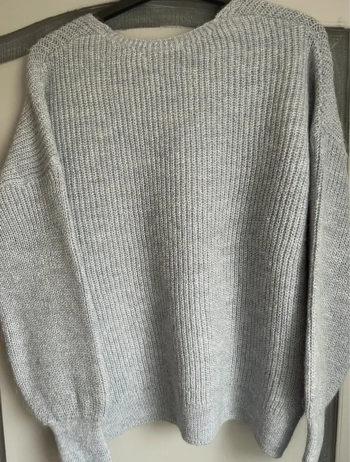 Pull col V Promod taille M - photo numéro 3