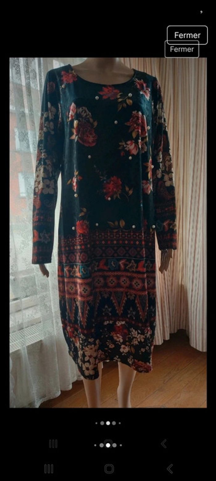 Magnifique Robe chic Paprika taille M fr 46 - photo numéro 17