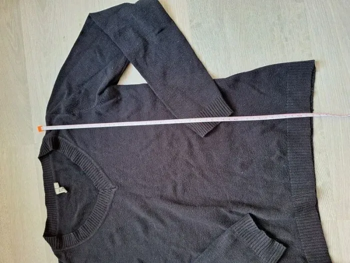 pull col V noir - photo numéro 10