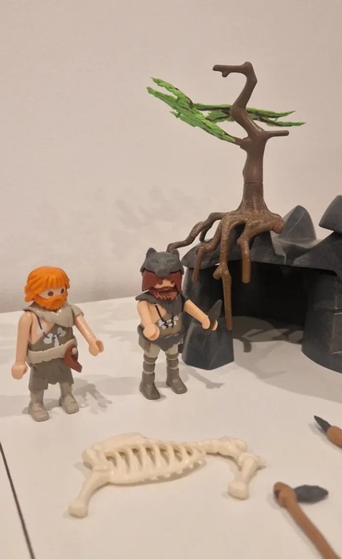 Playmobil "Hommes préhistoriques avec ours" - photo numéro 4