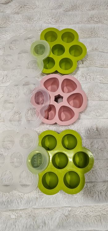 Lot de 3 fleurs 🌸 multiportions Béaba 