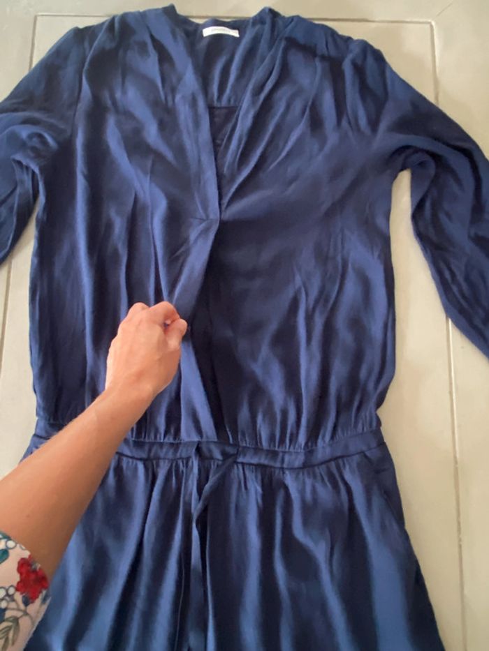 Robe Promod bleu marine taille 38 - photo numéro 14