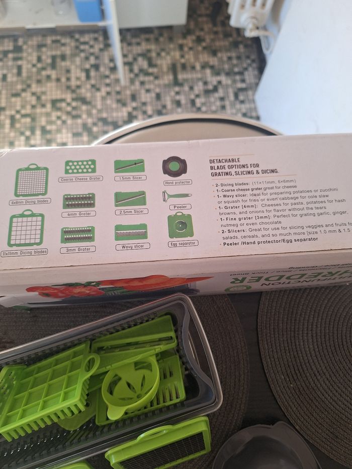 Découpe légumes multifonctions - photo numéro 5