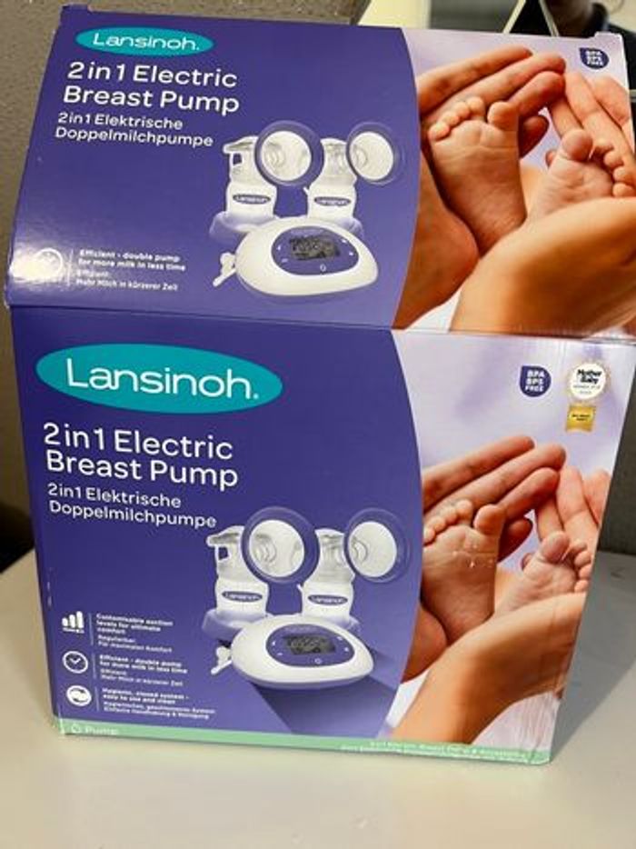 Tire lait neuf tire lait double neuf tire lait lansinoh - photo numéro 5