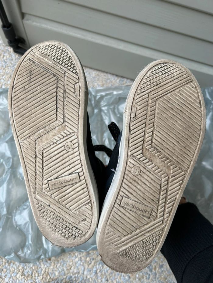 Baskets montantes cuir à lacets et fermeture éclair garçon verbaudet - photo numéro 12