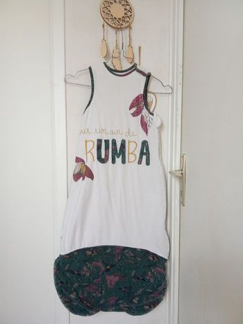 Grande turbulette Tog 3 hiver fille, mixte, réglable utilisable de 18 à 36 mois , 3 ans, marque petit béguin, blanc, fleuri, vert