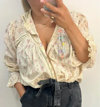 Chemise romantique Haby  Ba&sh taille 40