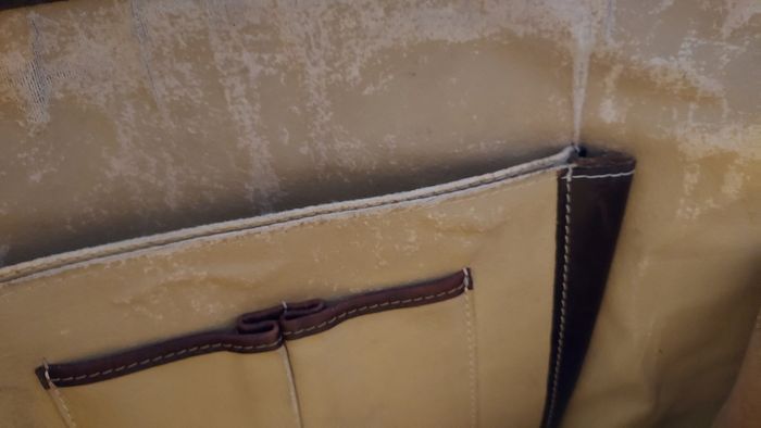 Sac grand format en cuir marron - photo numéro 4