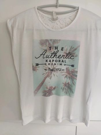 Kaporal t shirt dentelle 12 ans