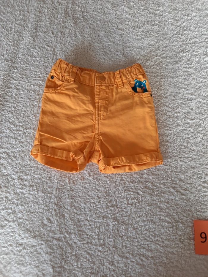 Short jaune 9 mois dpam - photo numéro 2