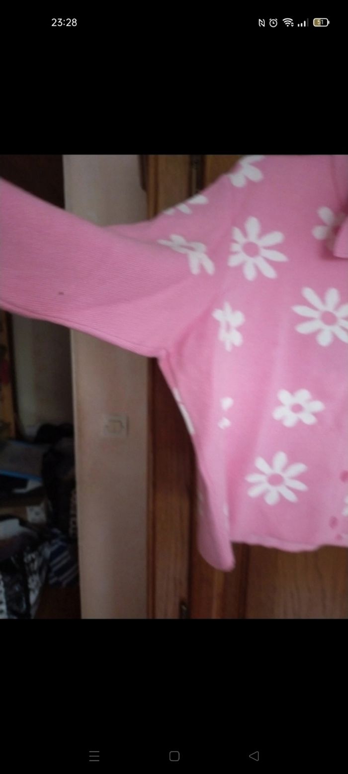 Gilet court marguerite - photo numéro 4