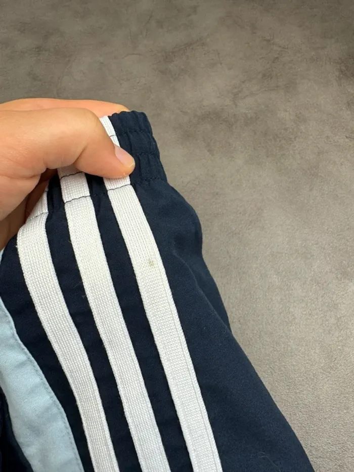 Short Adidas Vintage Bleu Marine Taille M - photo numéro 7