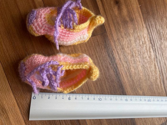 Chaussons bébé laine