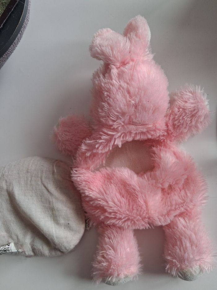 Bouillotte lapin Extrêmement douce chauffe au micro ondes - photo numéro 3