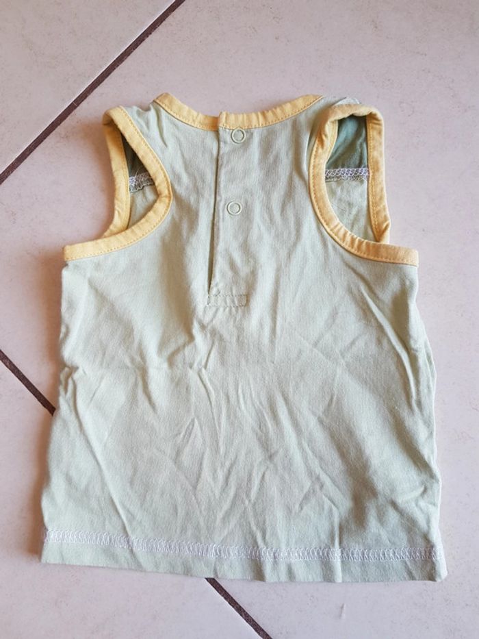 Lot de 3 débardeurs garçon 6 mois - photo numéro 3