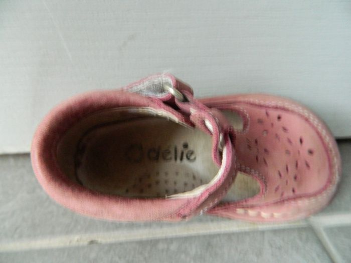 Chaussures en cuir fille T 20 "Adélie" - photo numéro 5
