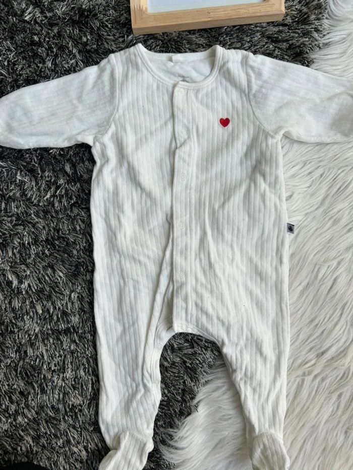 Bodyjama unisexe en velours - petit bateau - 3 mois - photo numéro 2