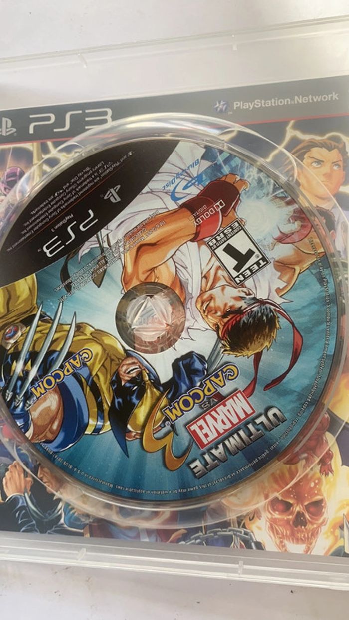 ultimate marvel vs Capcom 3 ps3 English - photo numéro 3