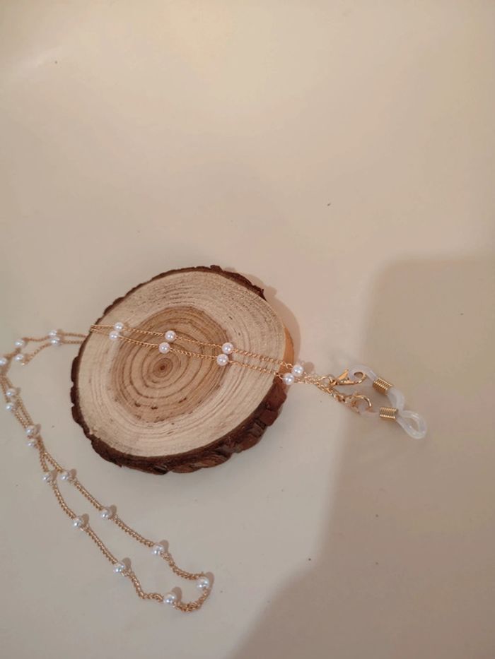 Chaîne pour paire de lunettes - photo numéro 2