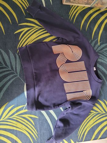 Sweat garçon run marine okaidi 4 ans