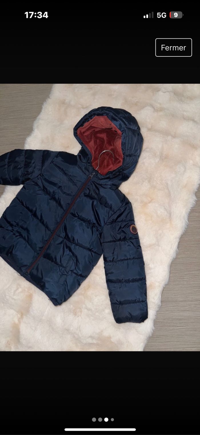 Doudoune chaude 36 mois excellent état - photo numéro 2