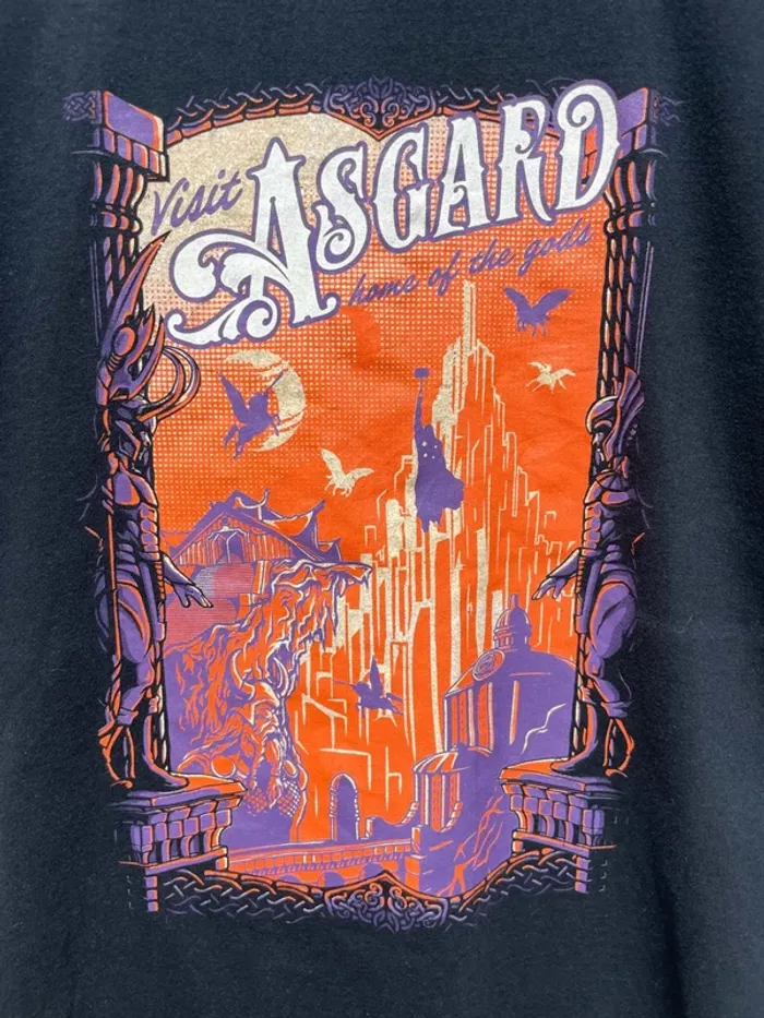 Printed T-shirt Visit Asgard – Taille M - photo numéro 2