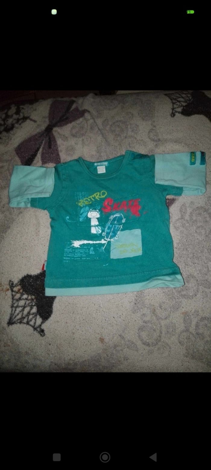 Tee shirt manches longues orchestra 12m