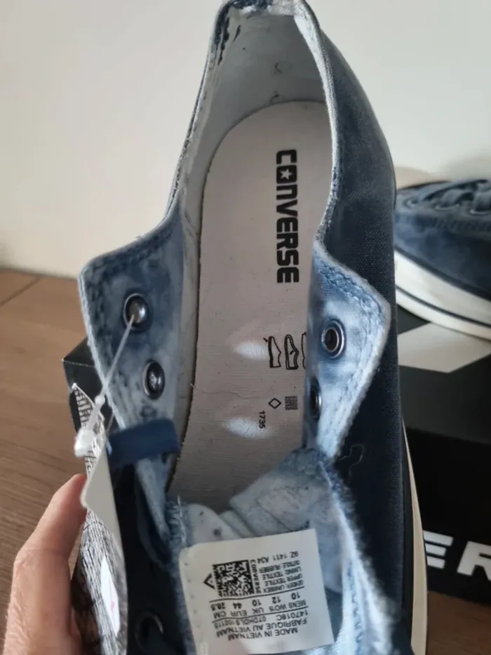 Converse jeans bleu - photo numéro 7