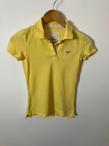 Polo femme Hollister – Taille XS – Jaune