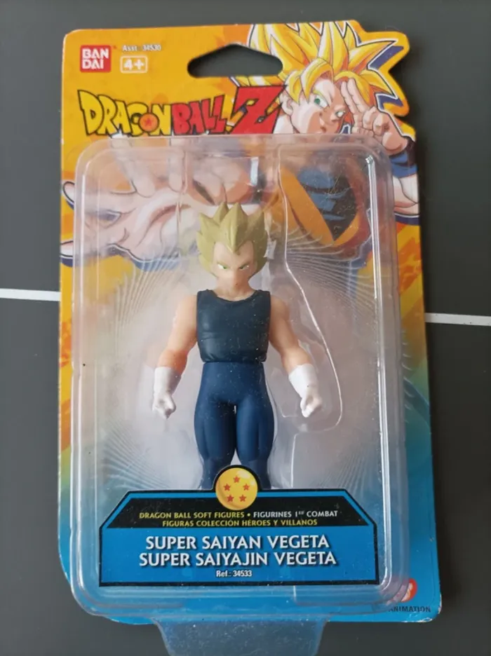 Figurine Jouet Vegeta Dragon Ball Z Bandai