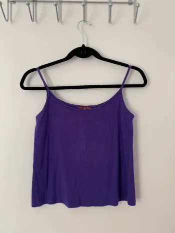 Débardeur à bretelle violet One Step taille S