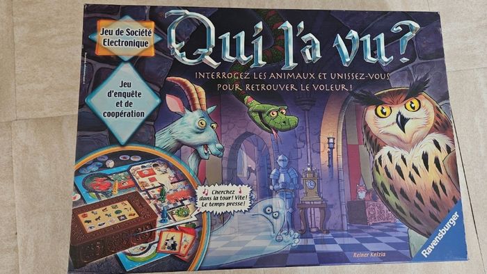 Jeu Qui l'a vu ?