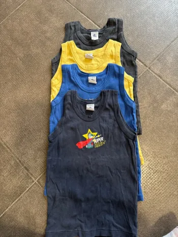 Lot de 4 T-shirt petit bateau