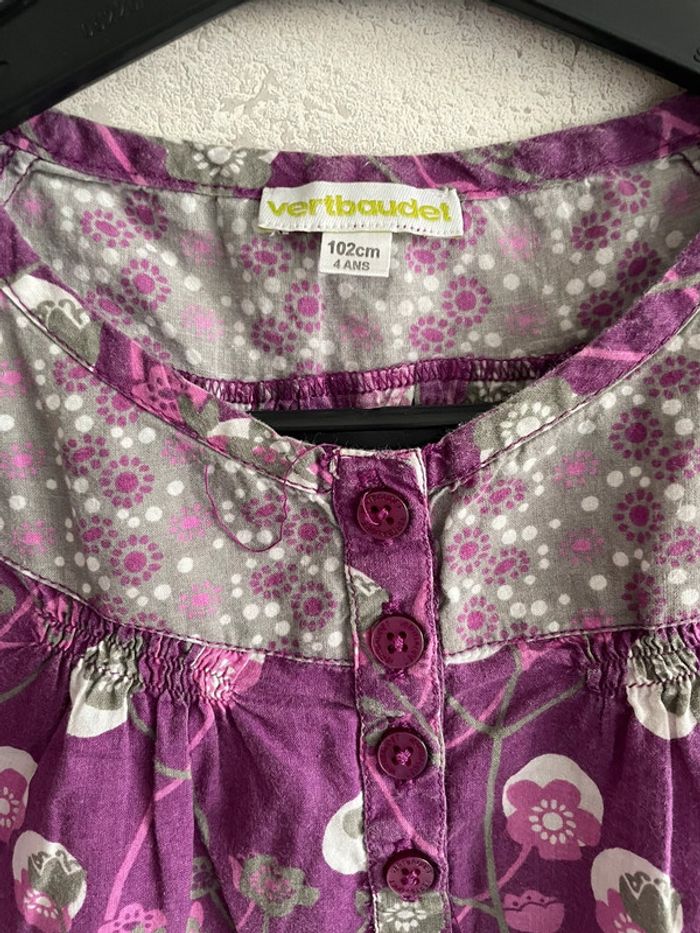 Blouse Vertbaudet taille 4 ans - photo numéro 3