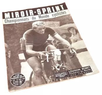 Miroir-Sprint (23 Août 1954) Championnats du Monde Cyclistes