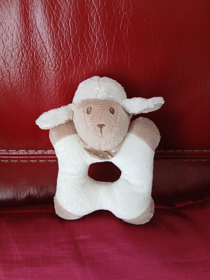 Nattou: Doudou-grelot "Petit Mouton"