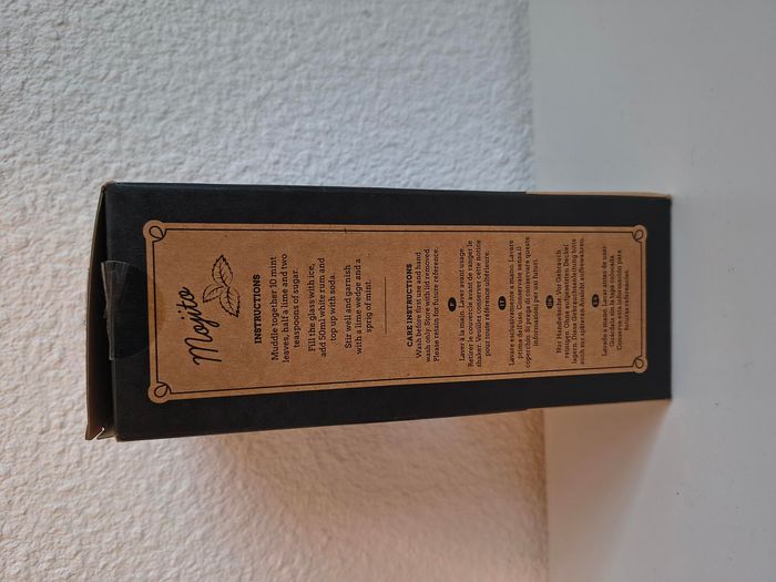 Gentlemen's matériel Pilon et Ensemble de Bocal en Verre à Cocktail - photo numéro 6