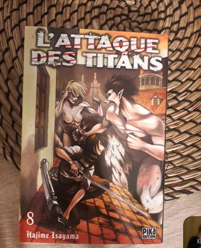 Tome 8,9, 10 de snk - photo numéro 2