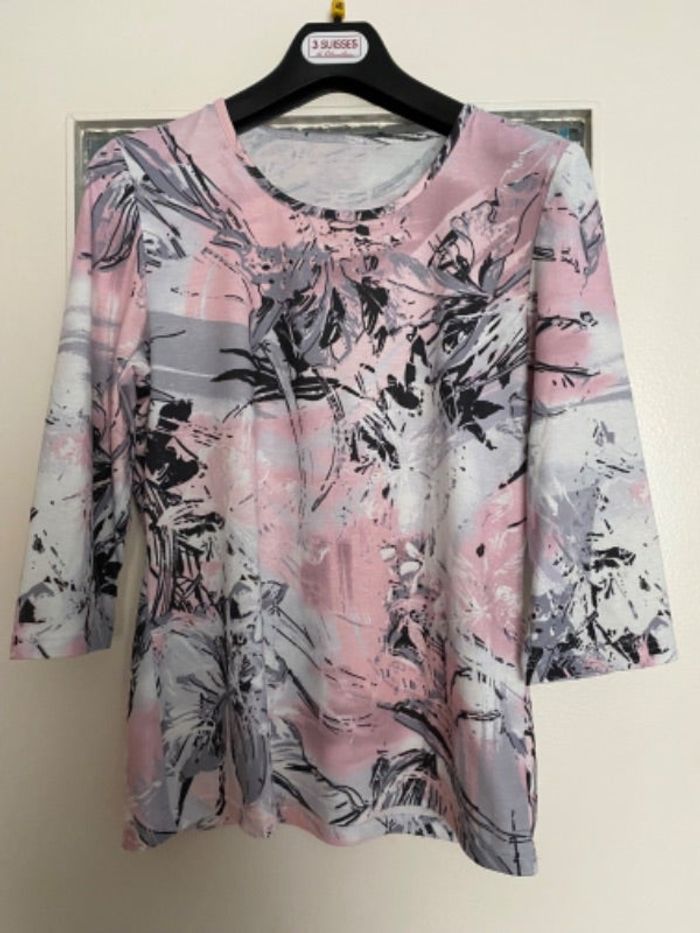 T-shirt manche 3/4