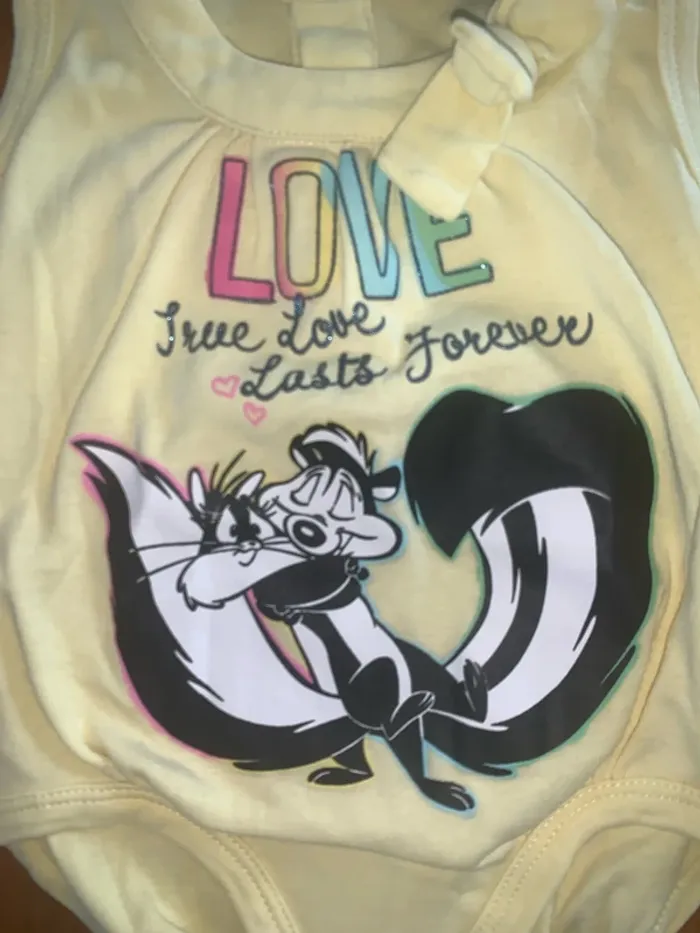 Bodie sans manches Looney Tunes - photo numéro 3